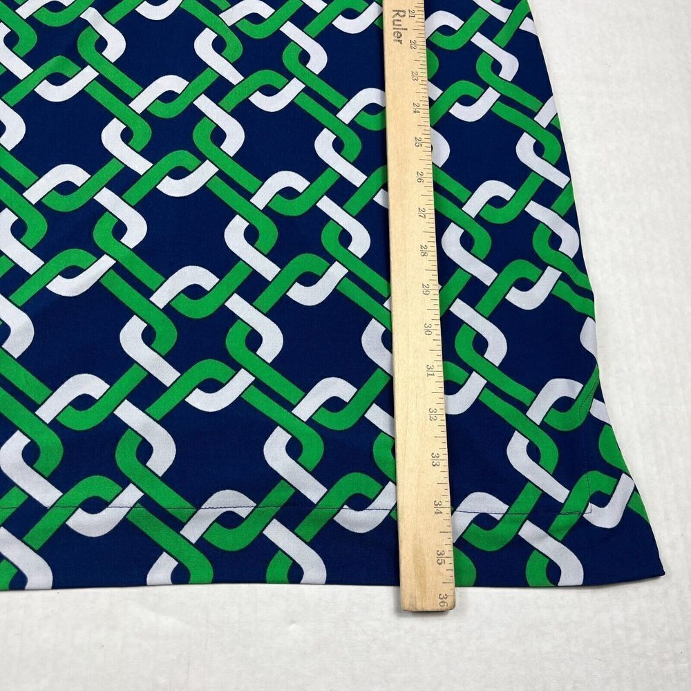 Banana Republic Work Shift Medallion Print 3/4 Sleeve Stretchy Pullover SMALL - Picture 6 of 10